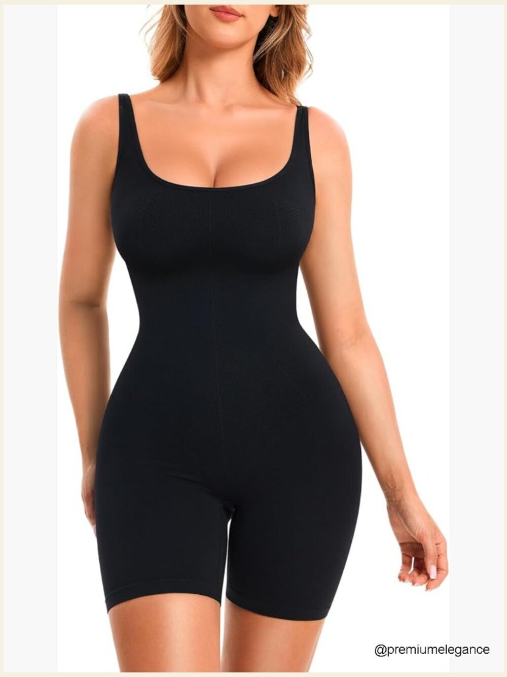 Tummy Control Bodysuit Shapewear Seamless Sleeveless Body Shaper